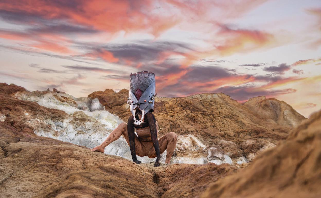 Una de las fotografías que protagonizan la exposición PALM-ERA SE UNA VEZ.