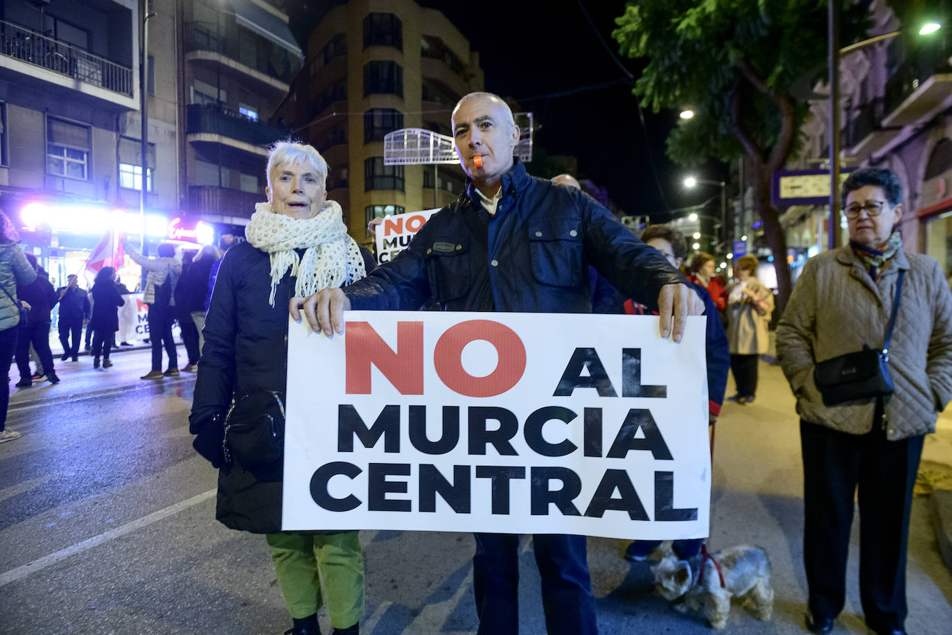 Fotos: Manifestación contra el plan de movilidad del Ayuntamiento de Murcia