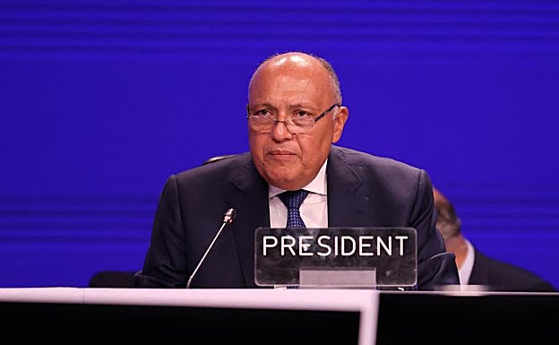 Presidente de la COP27.