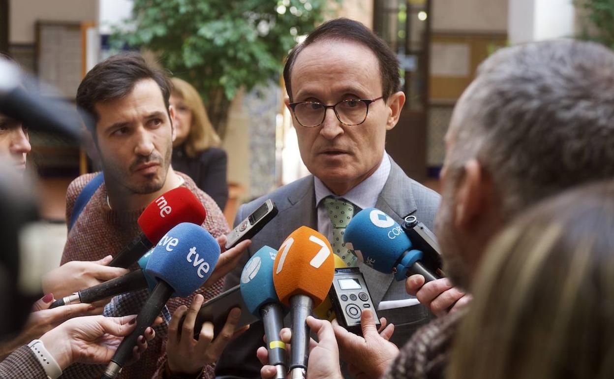 José Luis Díaz Manzanera, este martes. 