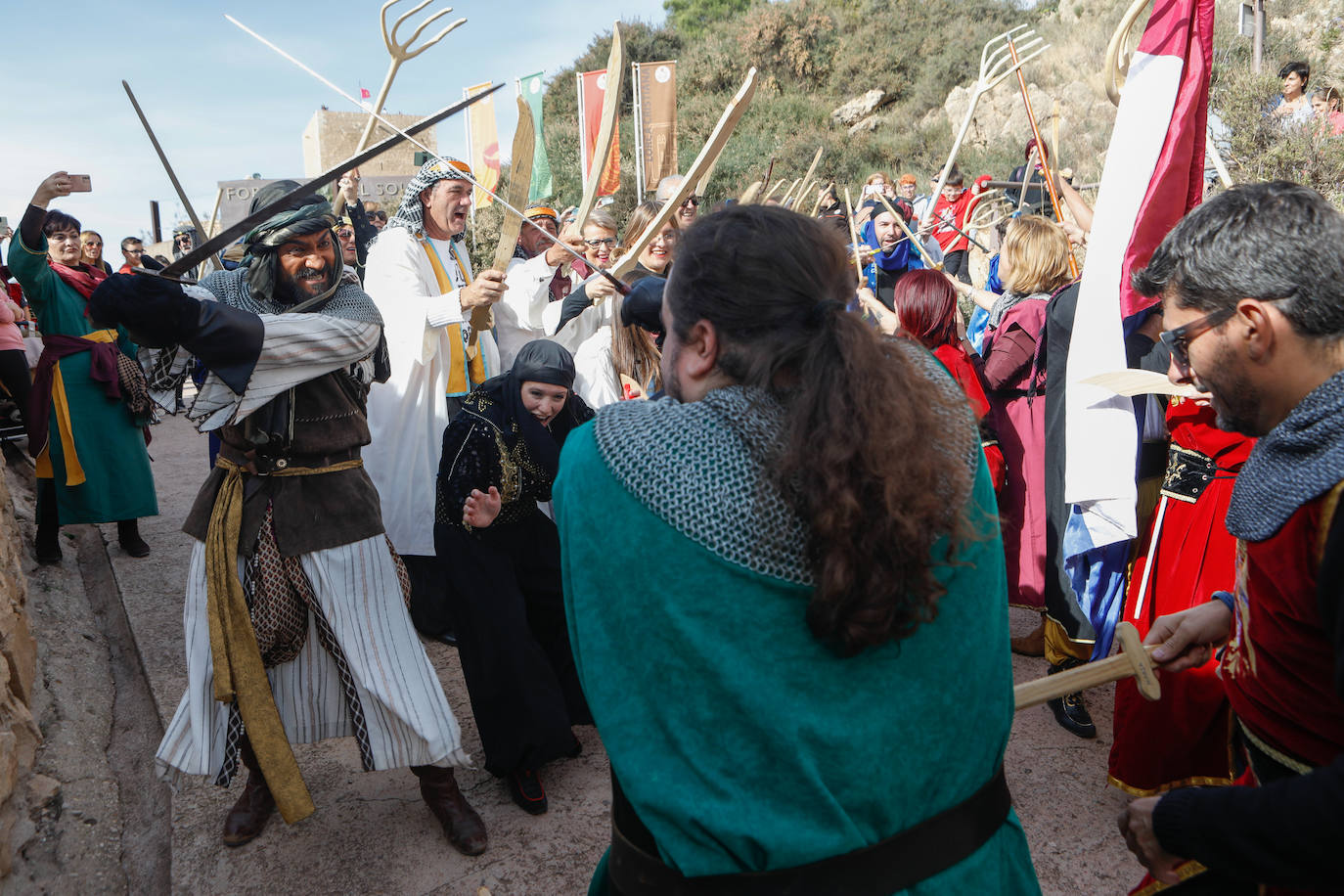 Fotos: Actos por el día de San Clemente en el castillo de Lorca