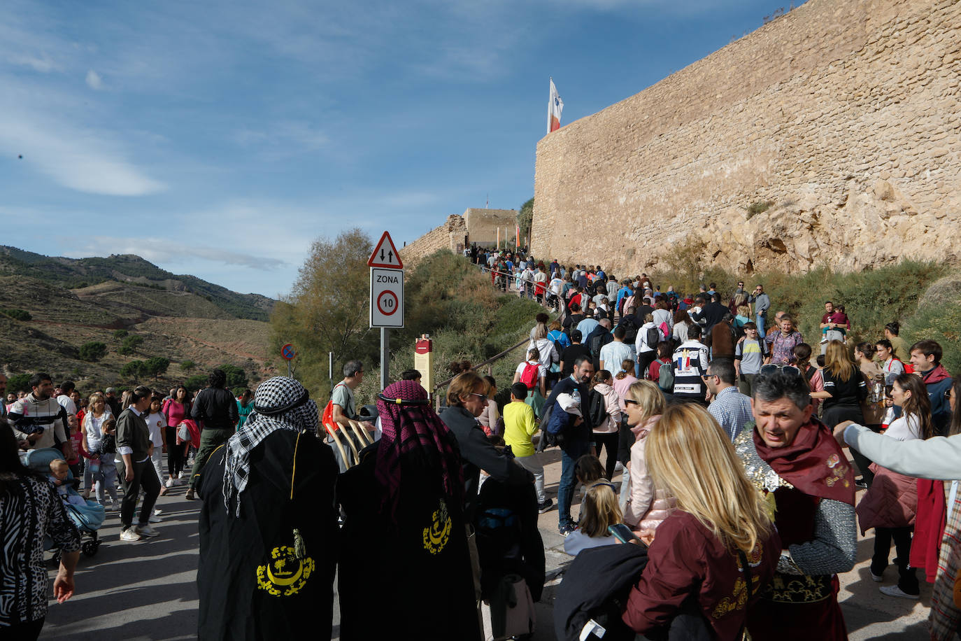 Fotos: Actos por el día de San Clemente en el castillo de Lorca