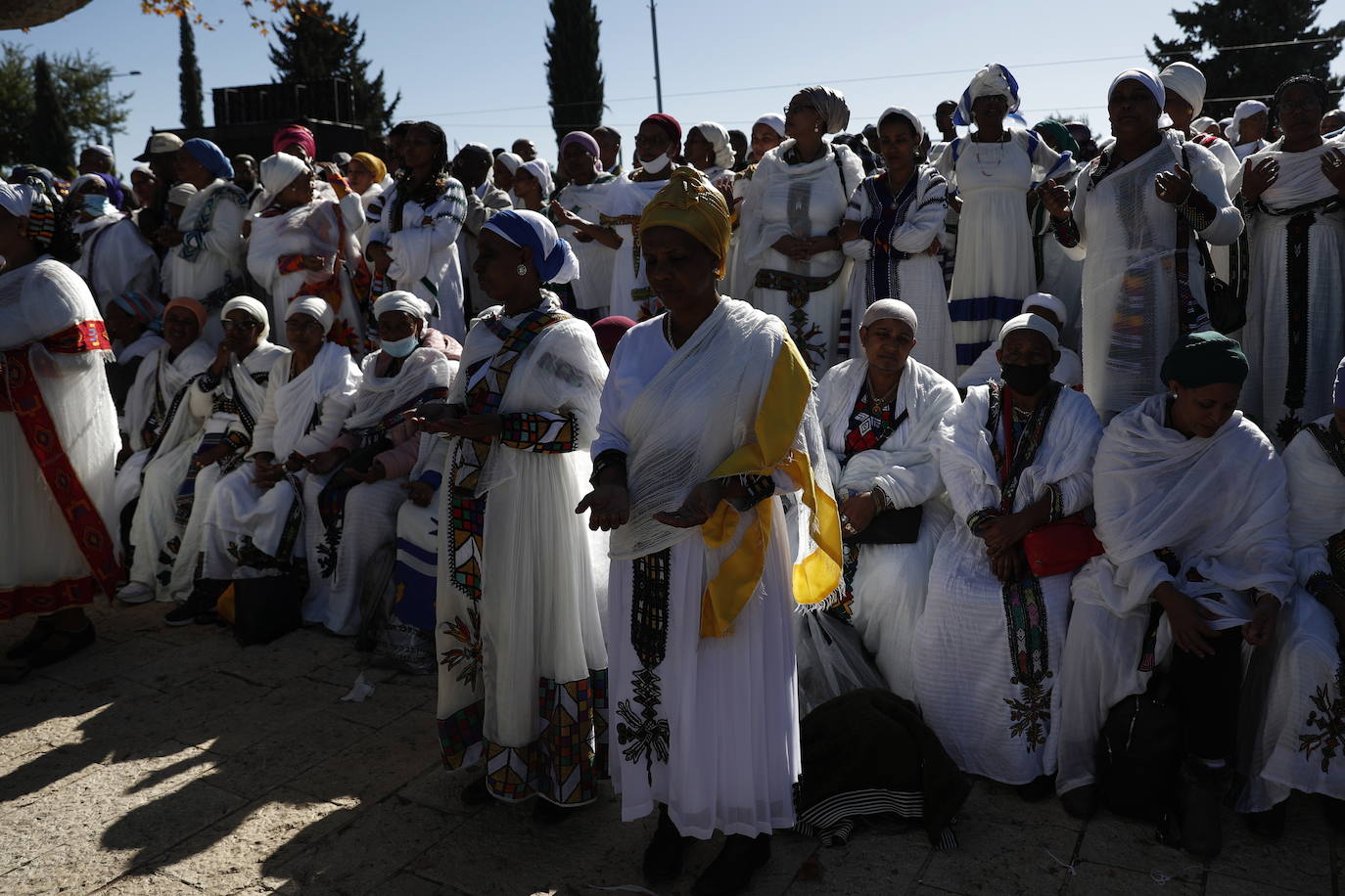 Fotos: Judíos etíopes en Jerusalén