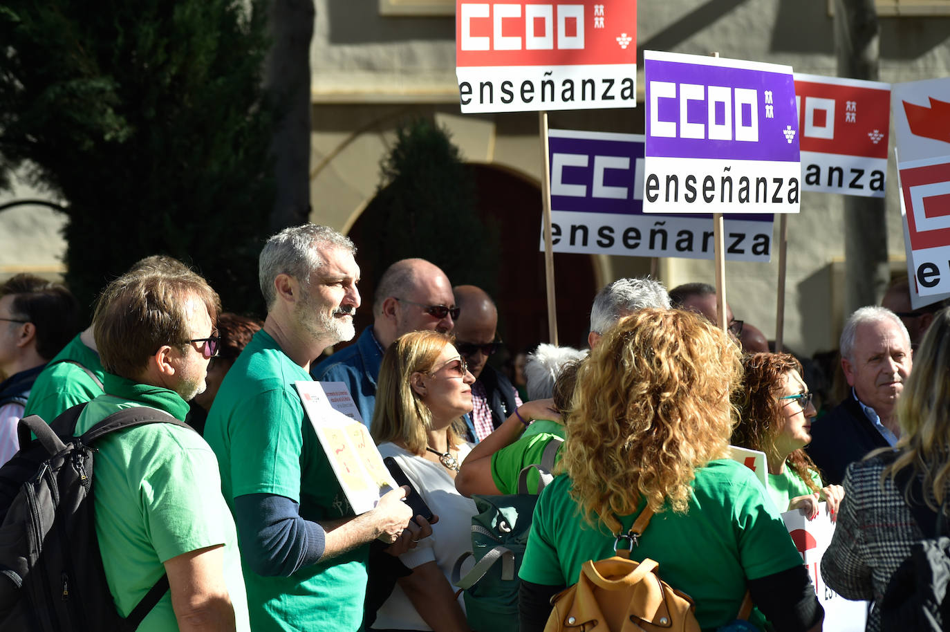 Fotos: Manifestación de educación contra los recortes en Murcia, en imágenes