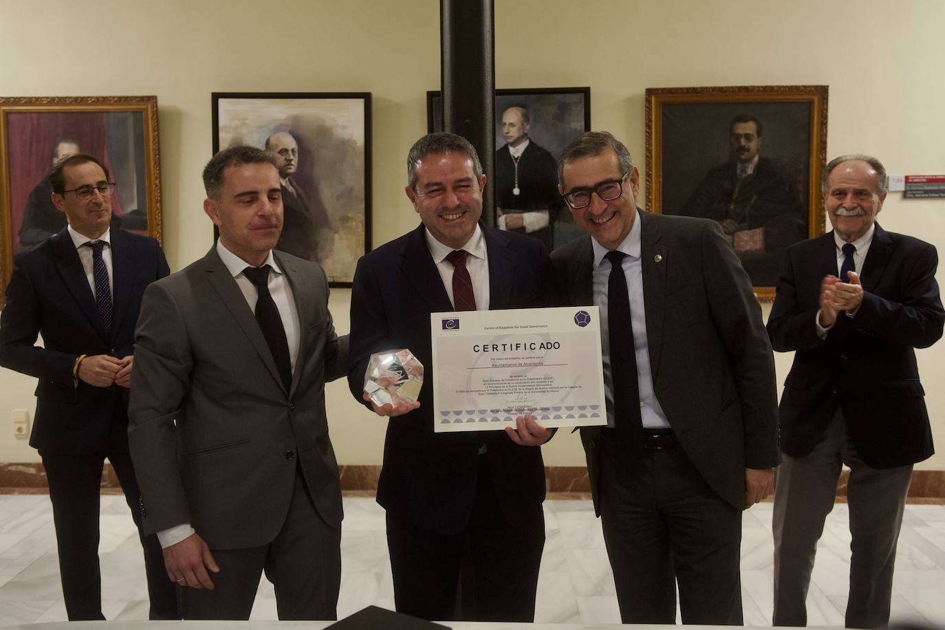 Fotos: Cartagena y Alcantarilla reciben el sello europeo de gobernanza