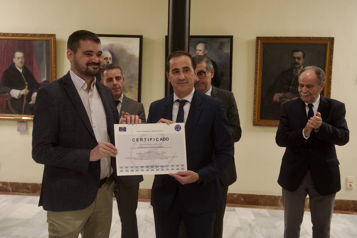 Fotos: Cartagena y Alcantarilla reciben el sello europeo de gobernanza