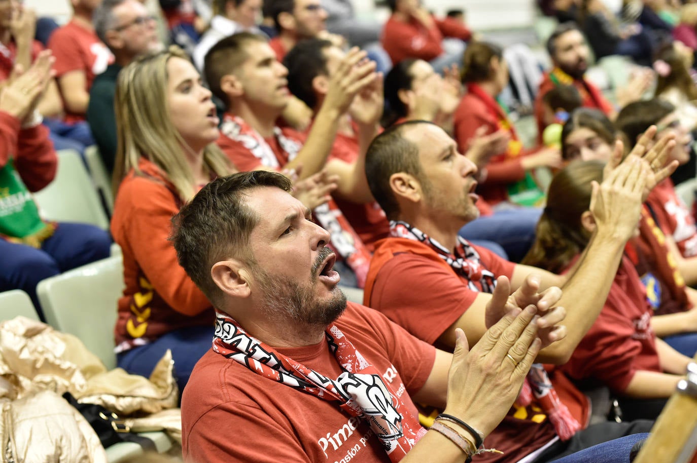 Fotos: Las imágenes del partido UCAM CB Murcia - Obradoiro