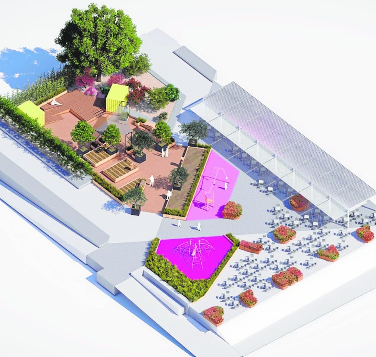 Recreación del proyecto de traslado de Huerto Lab. 