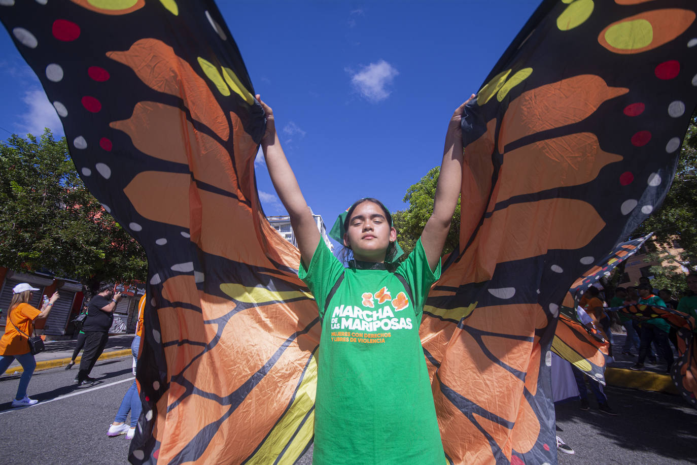 Fotos: Mariposas contra la violencia