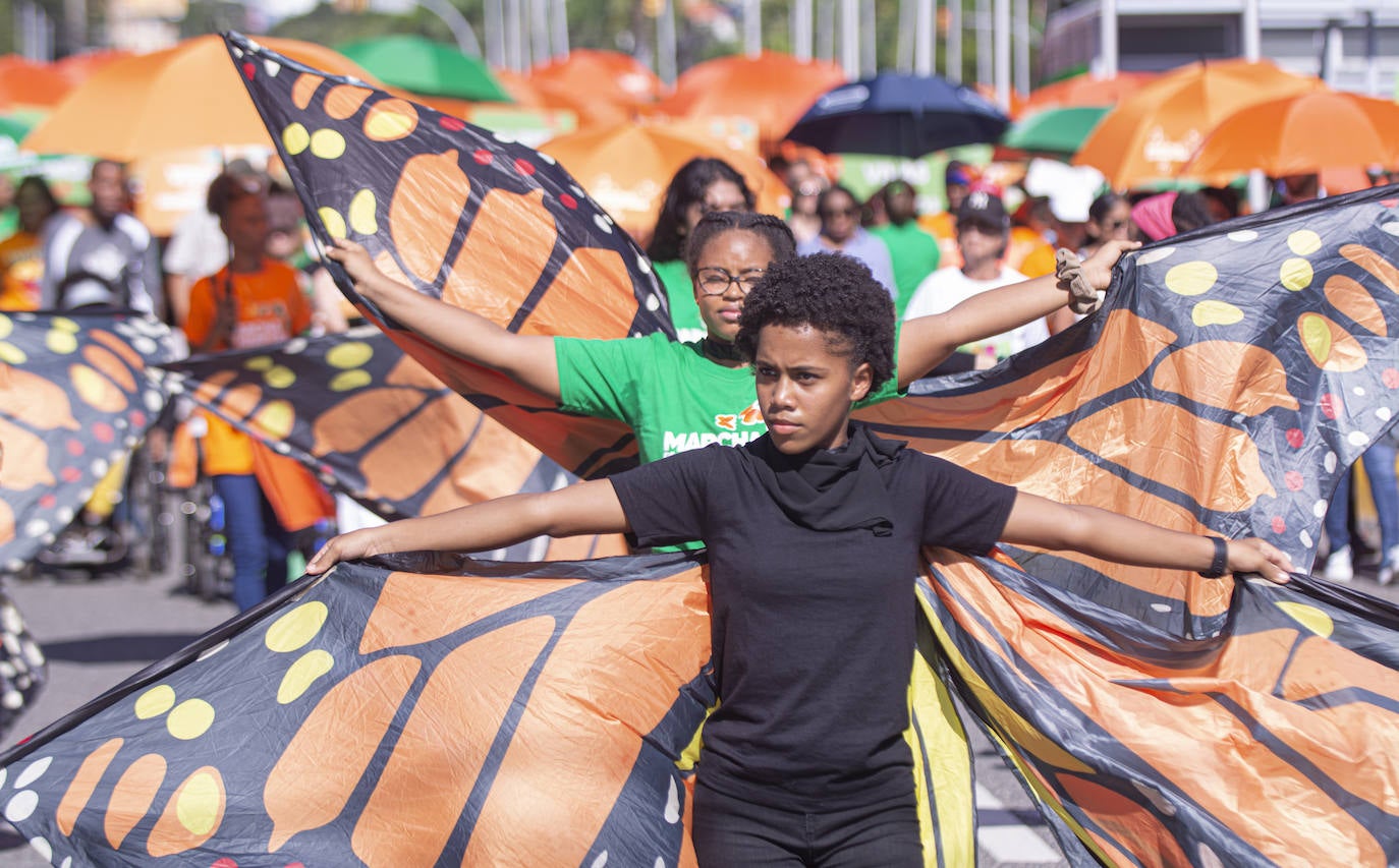 Fotos: Mariposas contra la violencia