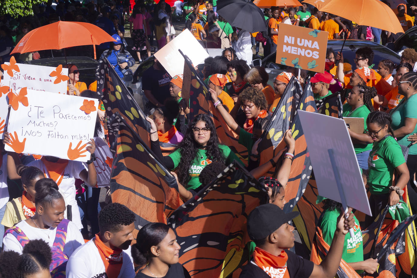 Fotos: Mariposas contra la violencia