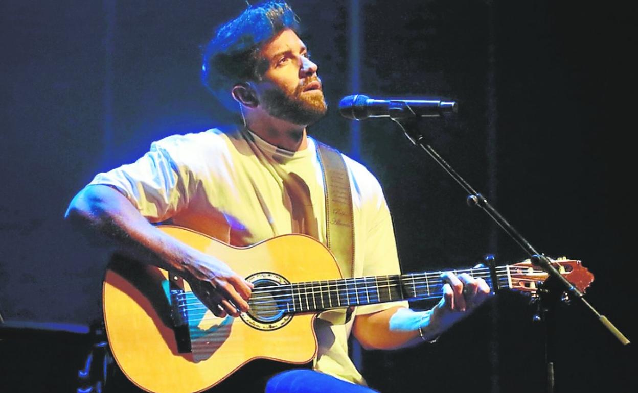 El cantante y compositor Pablo Alborán. 