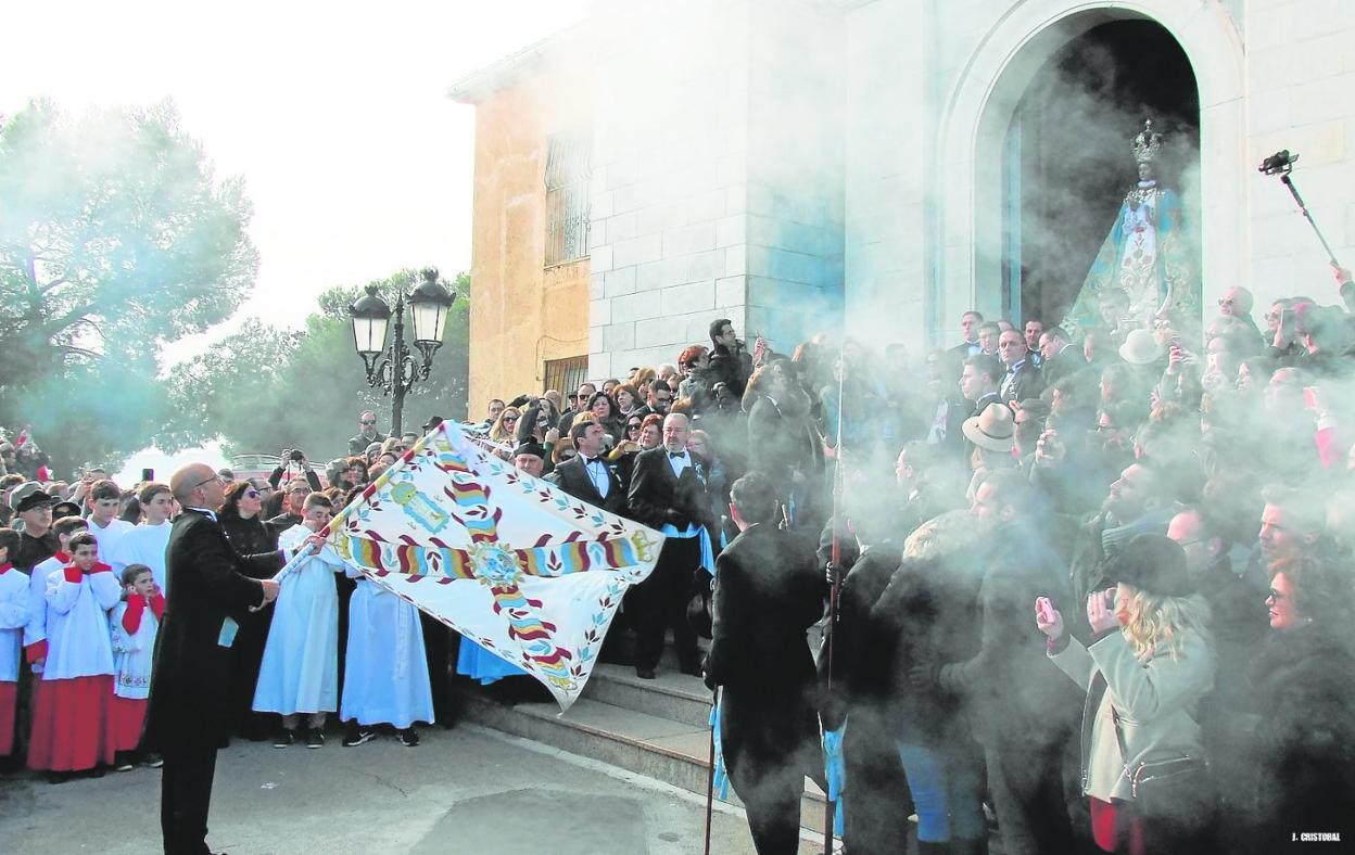 Juego de la Bandera en la Bajada de la Virgen, en imagen de archivo. 