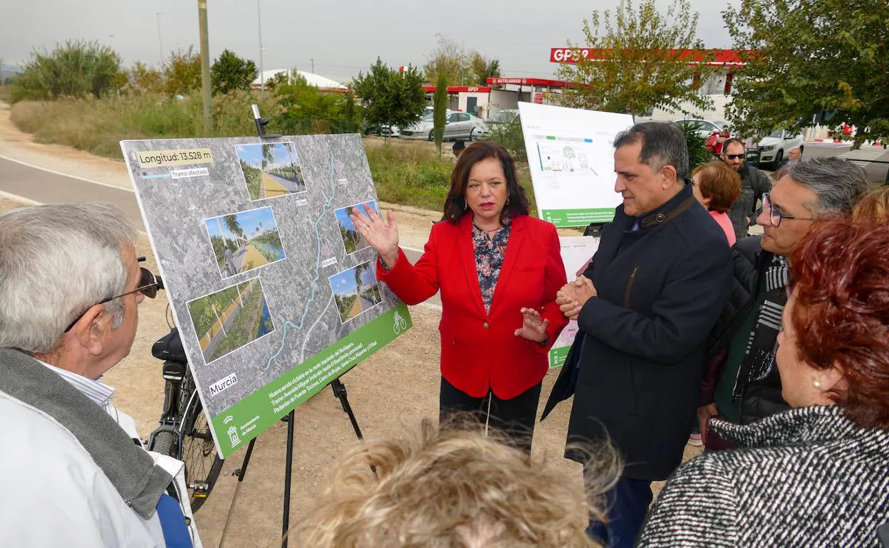 Presentación del proyecto de mejora de la mota del río.