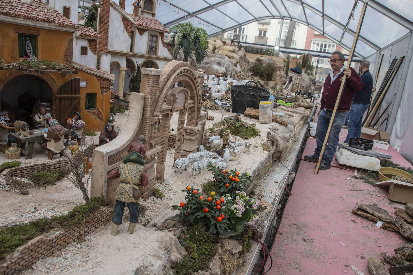 Fotos: Las lluvias &#039;aplazan&#039; la Navidad en Cartagena