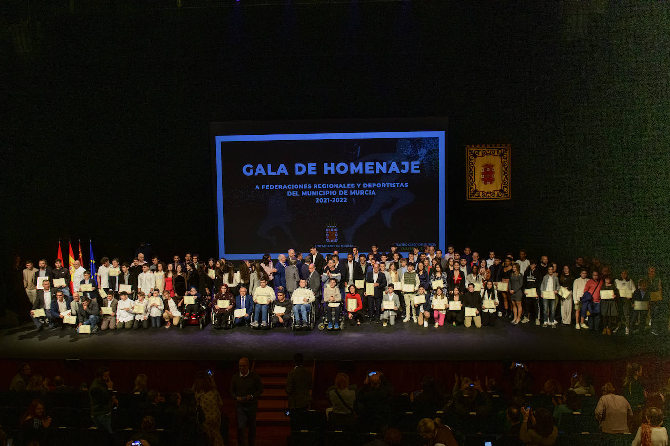 Fotos: Los deportistas estrenan gala en Murcia