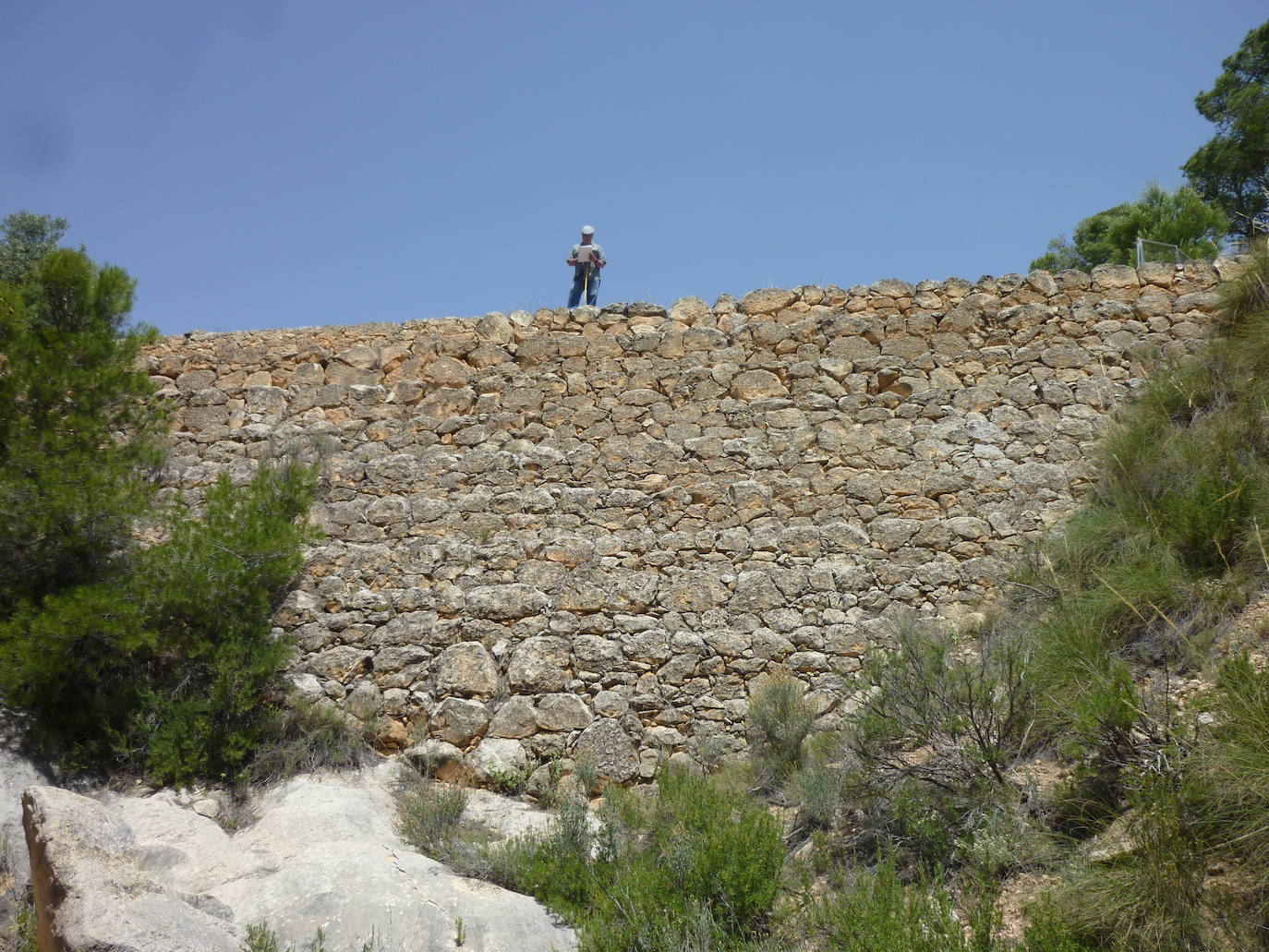 Presa de la Curiosa en Jumilla