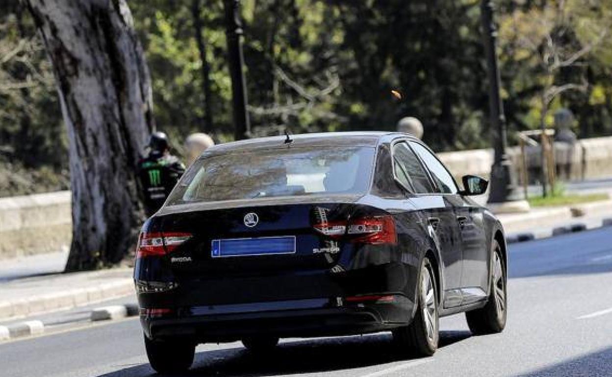 Un vehículo VTC, en una imagen de archivo.