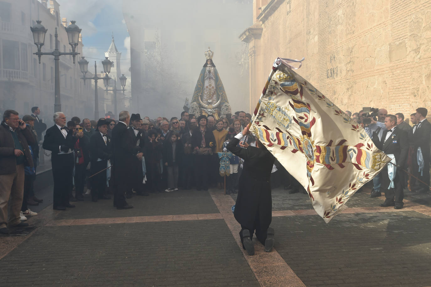 Fotos: La Patrona de Yecla llega a la Basílica en una espectacular Bajada