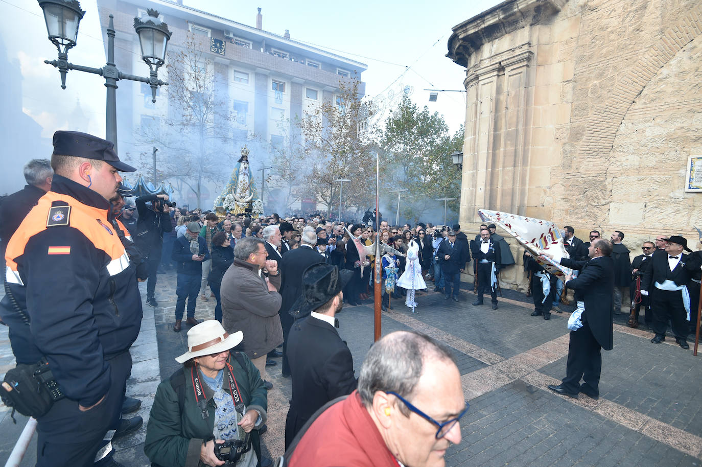 Fotos: La Patrona de Yecla llega a la Basílica en una espectacular Bajada