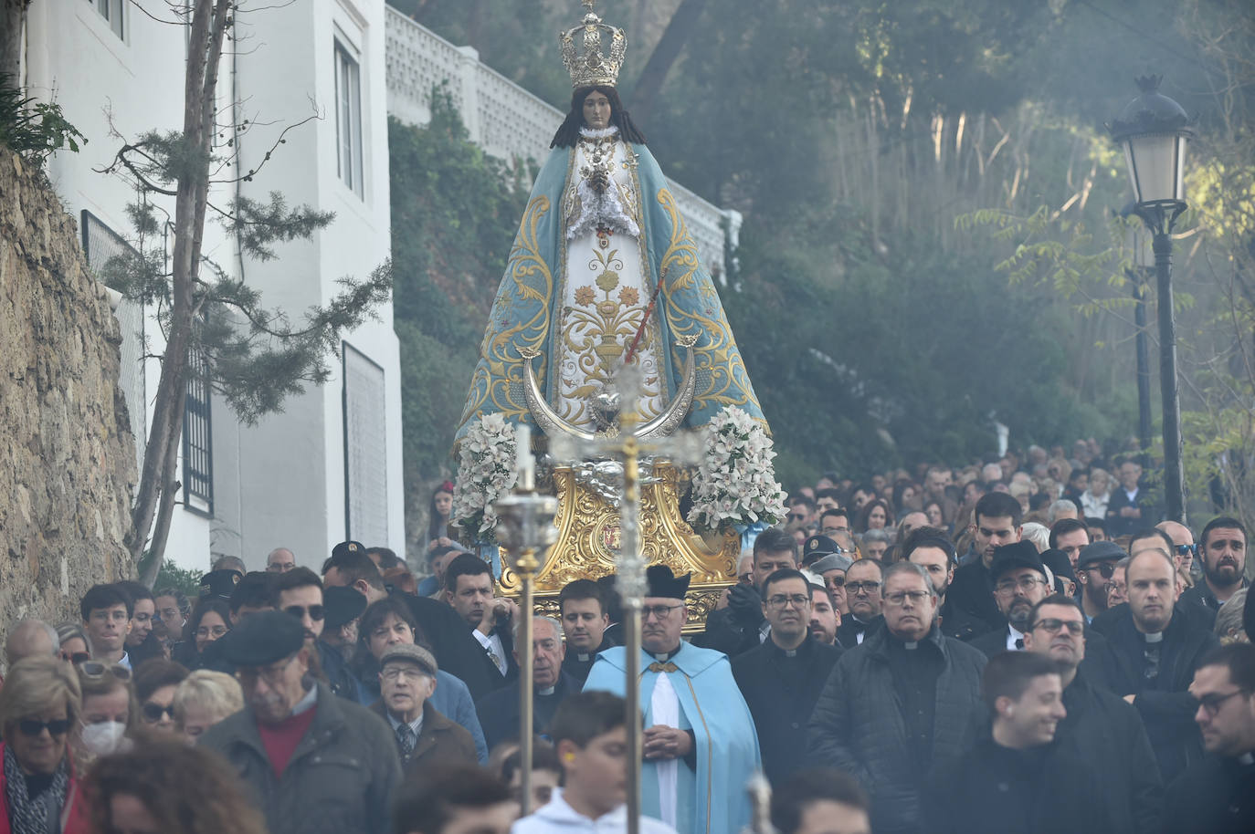 Fotos: La Patrona de Yecla llega a la Basílica en una espectacular Bajada