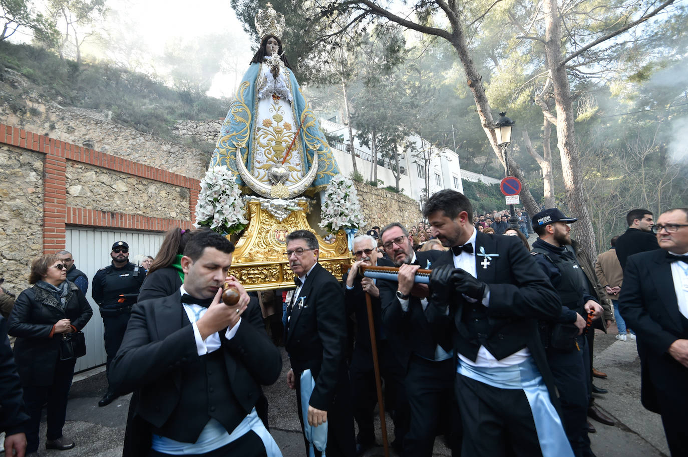 Fotos: La Patrona de Yecla llega a la Basílica en una espectacular Bajada