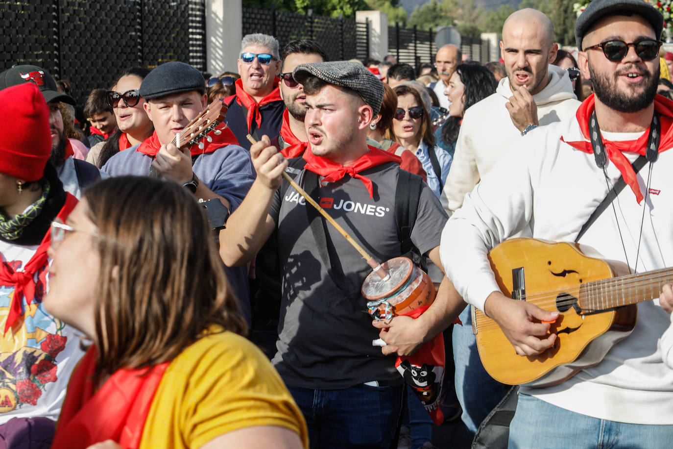 Fotos: La Santa reúne a 10.000 romeros en su bajada a Totana tras el parón de la pandemia