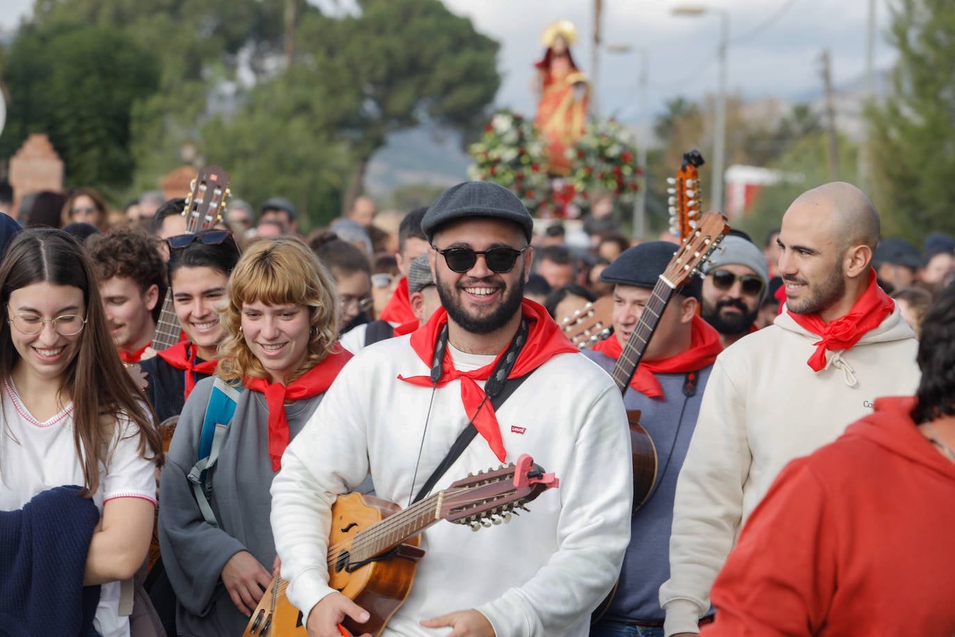 Fotos: La Santa reúne a 10.000 romeros en su bajada a Totana tras el parón de la pandemia