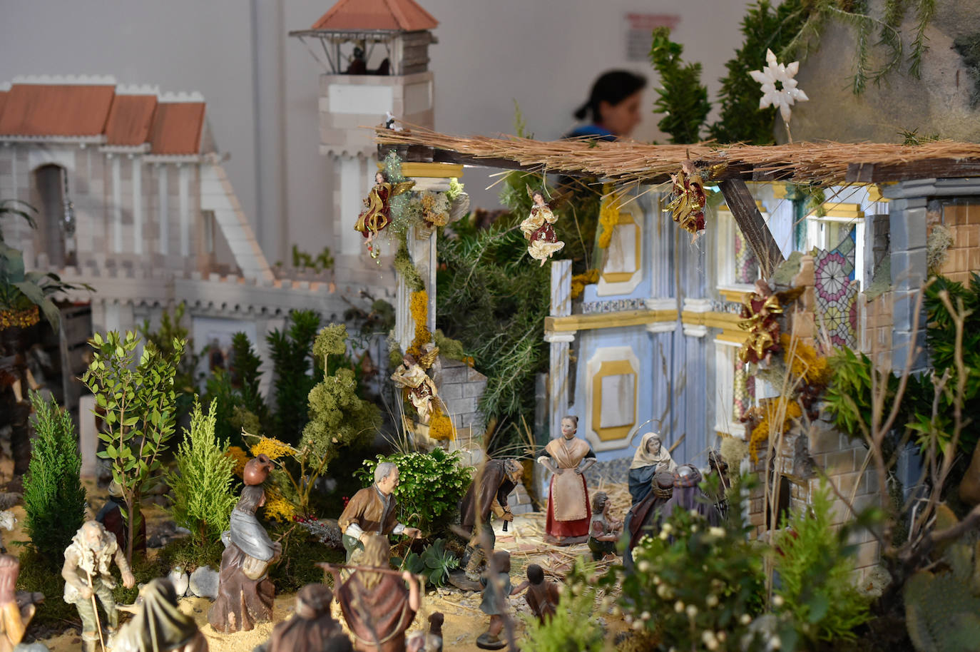 Fotos: El belén de las peñas huertanas de Murcia renueva la mitad de sus escenas