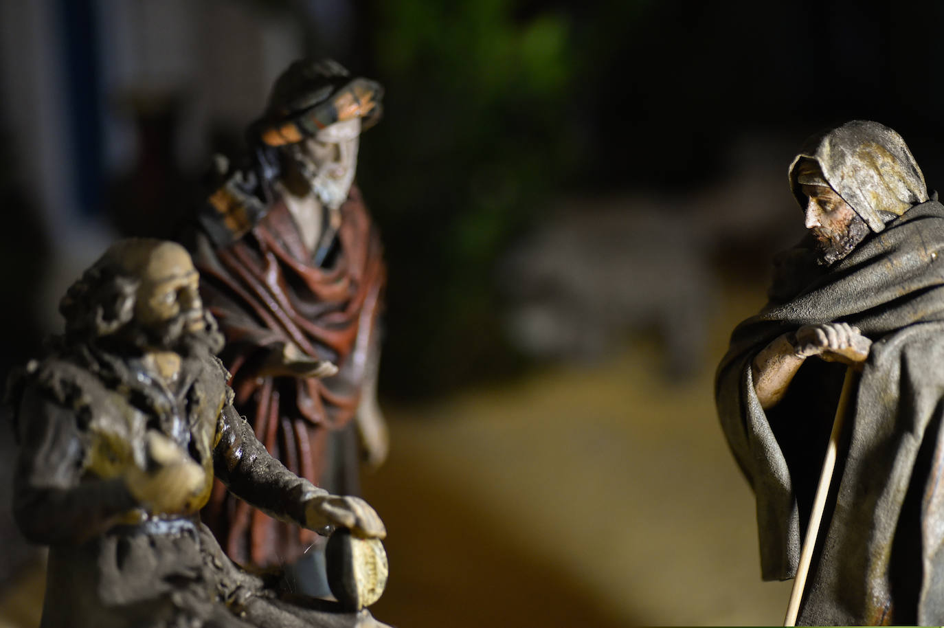 Fotos: El belén de las peñas huertanas de Murcia renueva la mitad de sus escenas