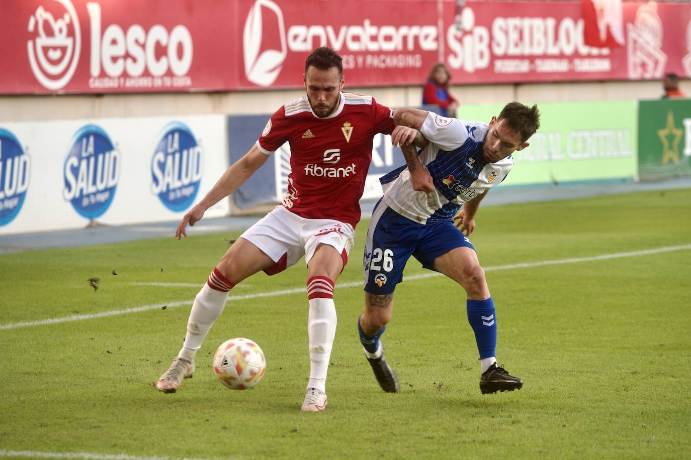 Fotos: La victoria del Real murcia frente al Sabadell, en imágenes