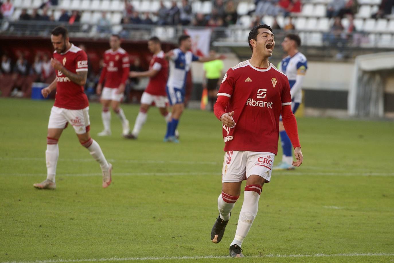 Fotos: La victoria del Real murcia frente al Sabadell, en imágenes