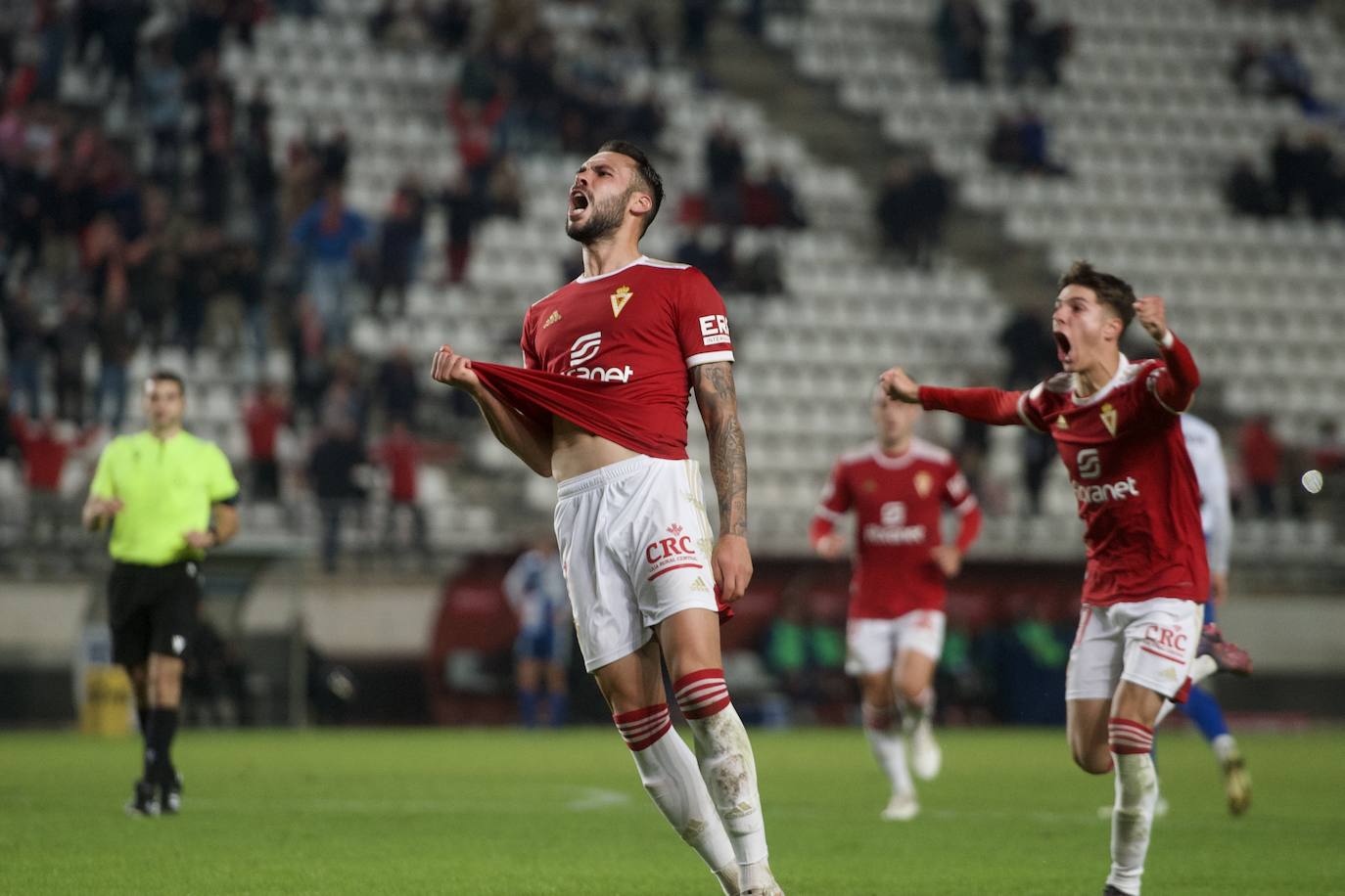 Fotos: La victoria del Real murcia frente al Sabadell, en imágenes