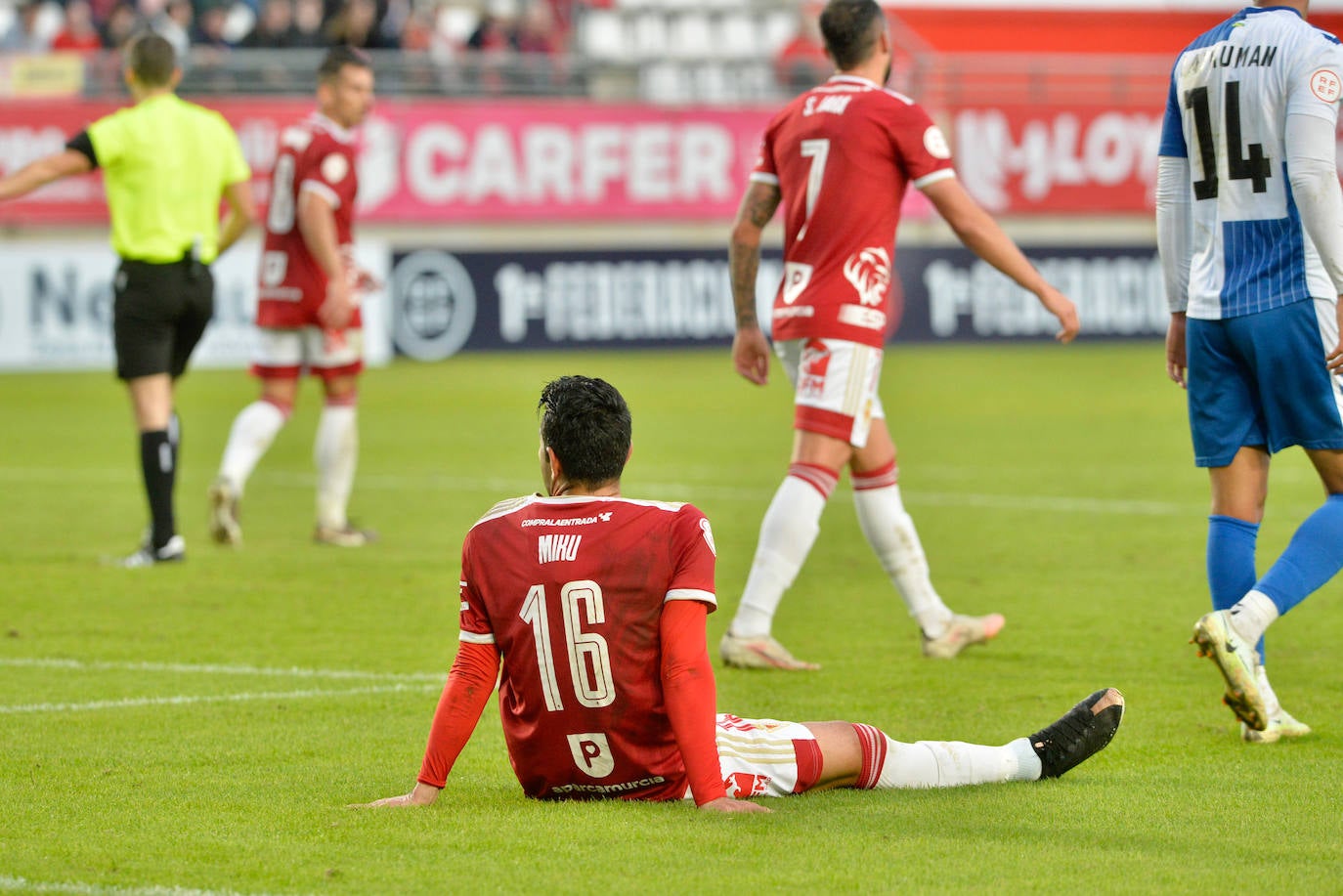 Fotos: La victoria del Real murcia frente al Sabadell, en imágenes