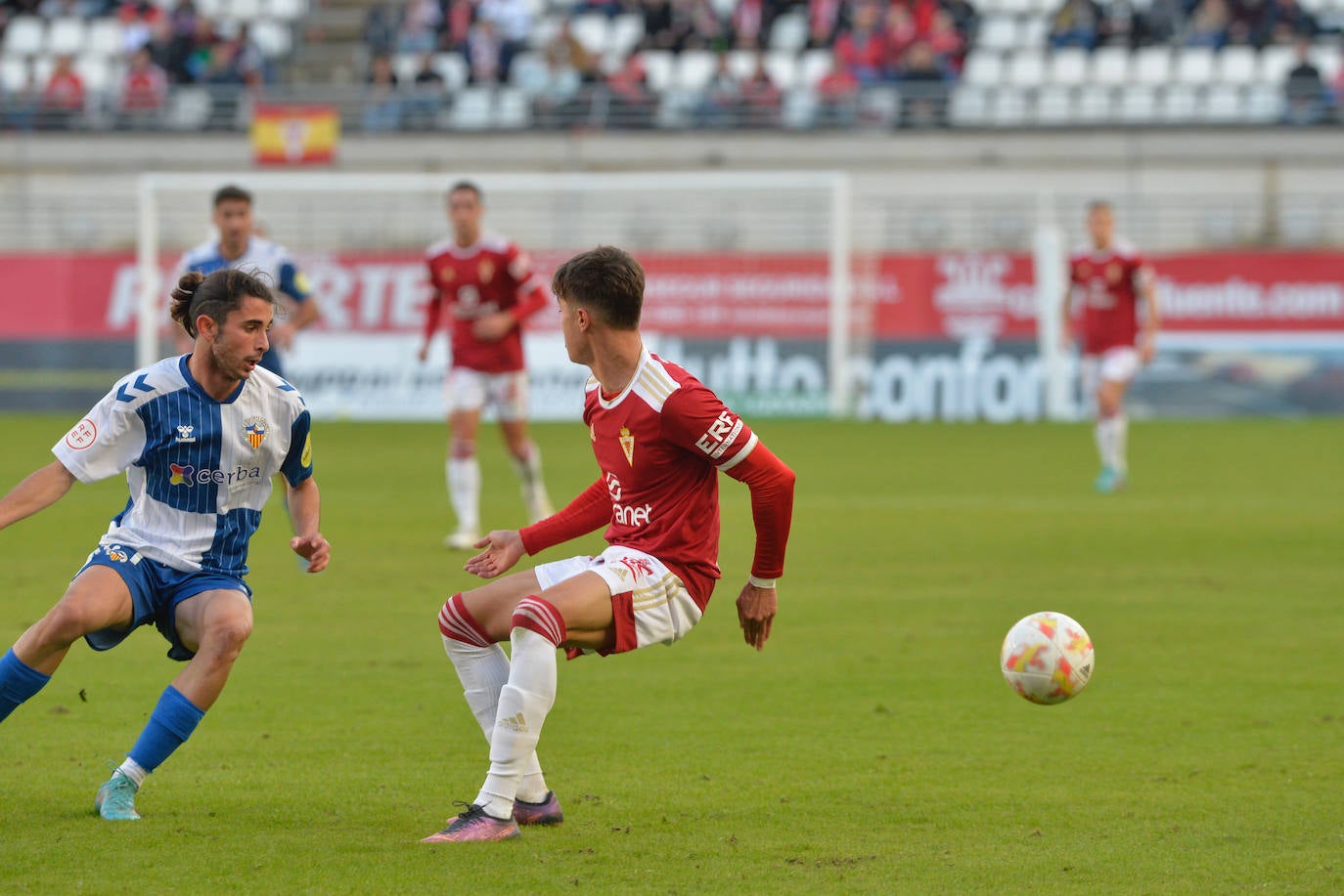 Fotos: La victoria del Real murcia frente al Sabadell, en imágenes