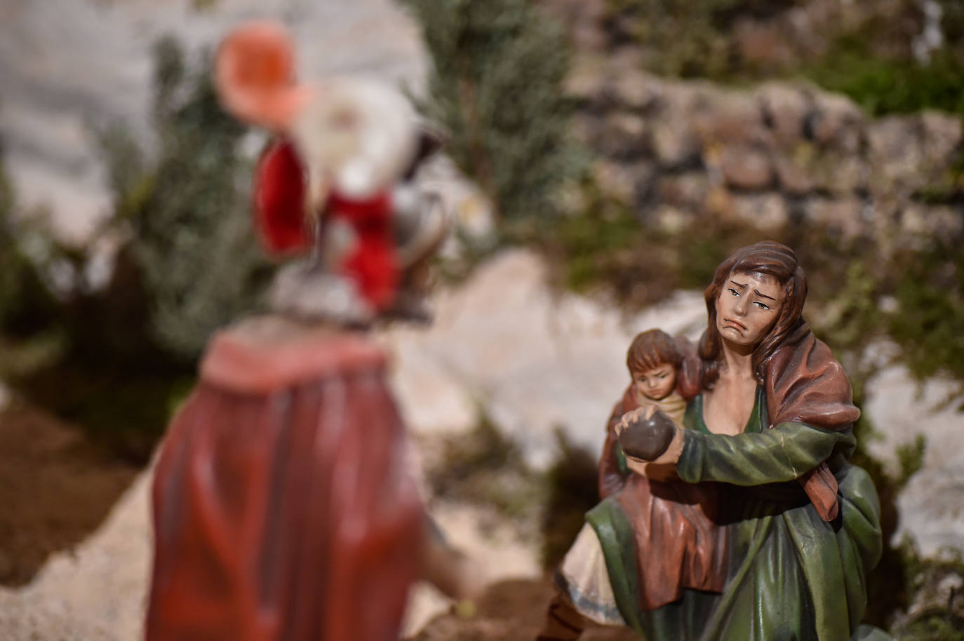 Fotos: La inauguración del Belén de San Esteban, en imágenes