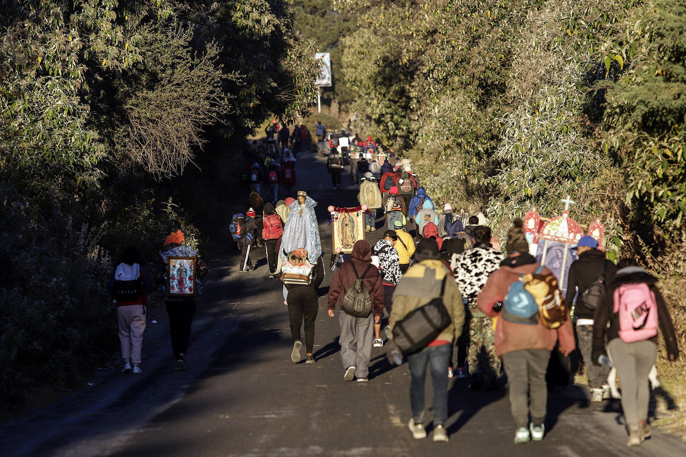Fotos: Rendidos a la Virgen de Guadalupe