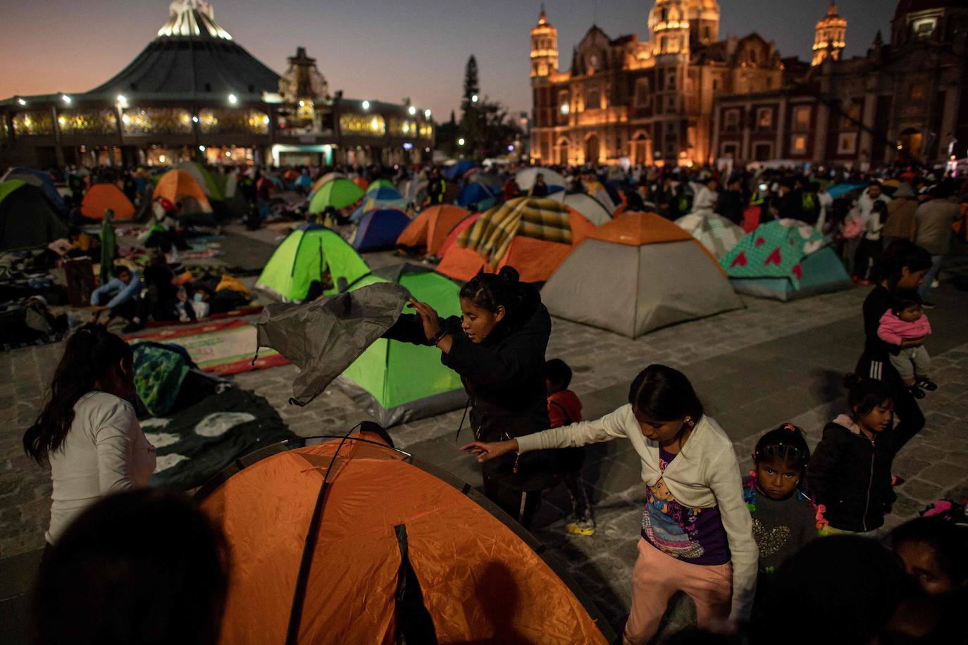 Fotos: Rendidos a la Virgen de Guadalupe