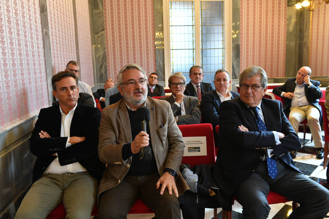 Fotos: El encuentro sectorial con empresarios para presentar el proyecto de la terminal Barlomar, en imágenes