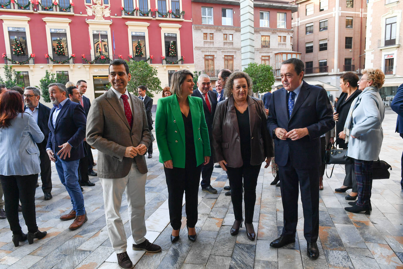 Fotos: El encuentro sectorial con empresarios para presentar el proyecto de la terminal Barlomar, en imágenes