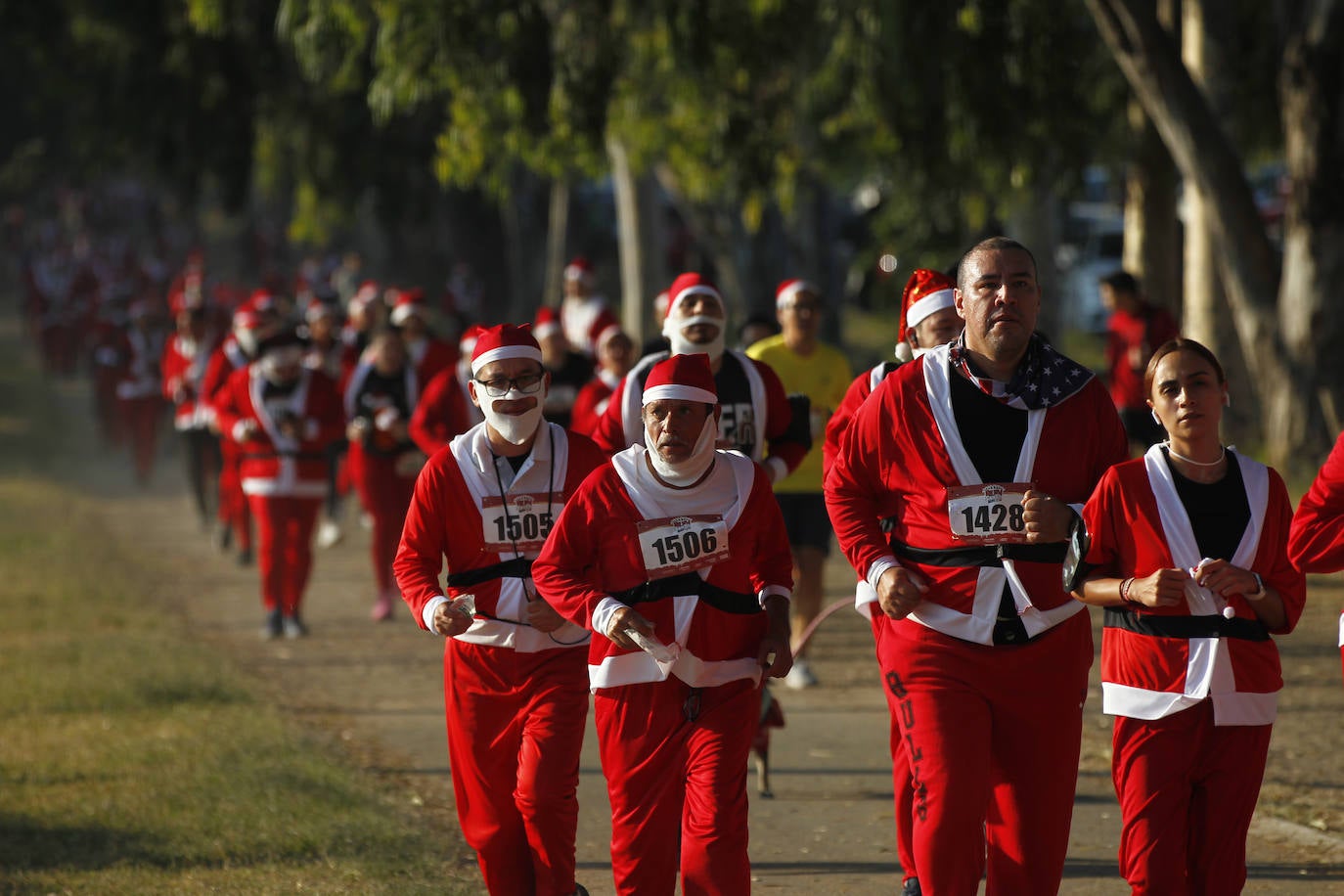 Fotos: Corre Papá Noel