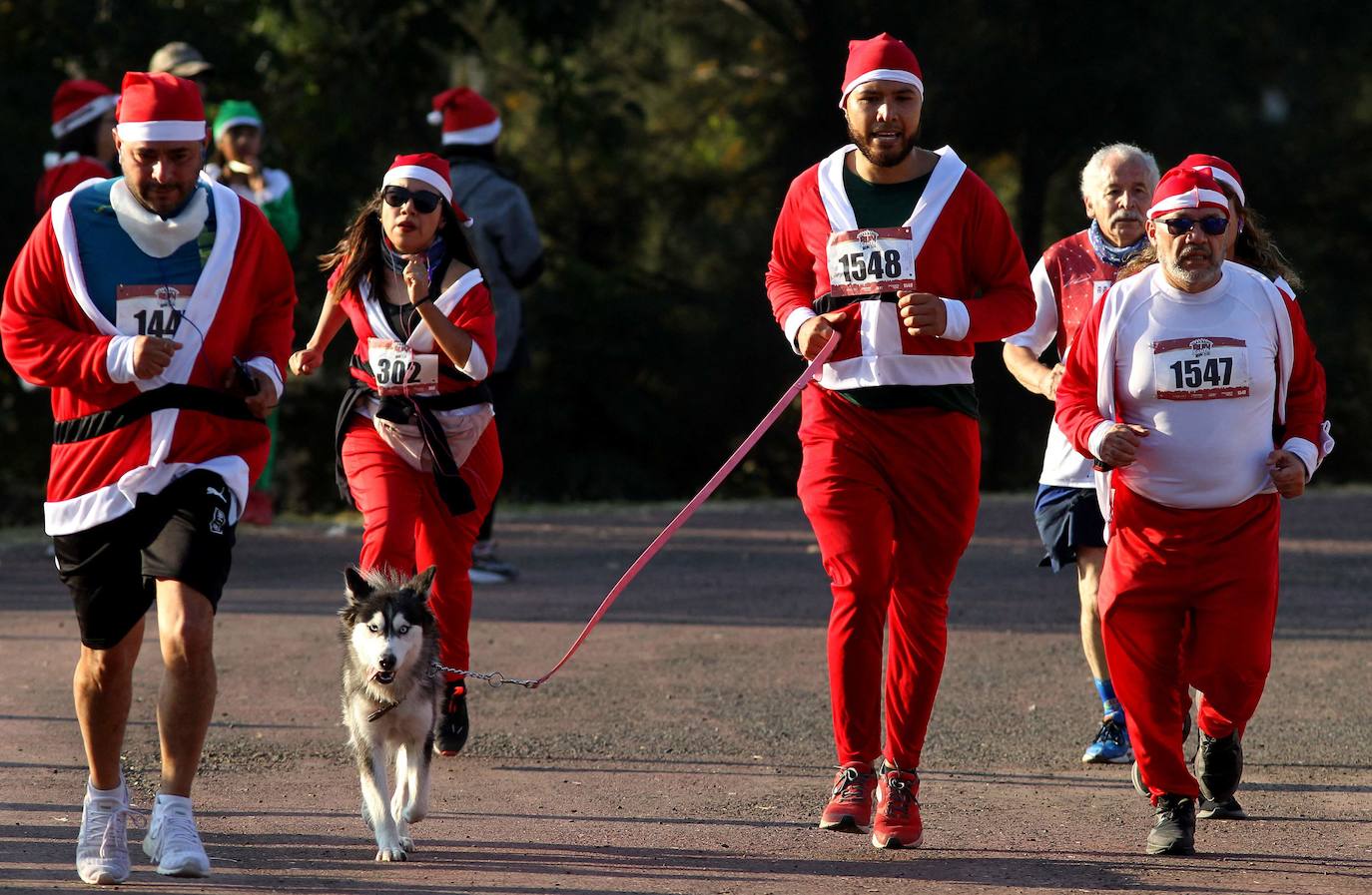 Fotos: Corre Papá Noel