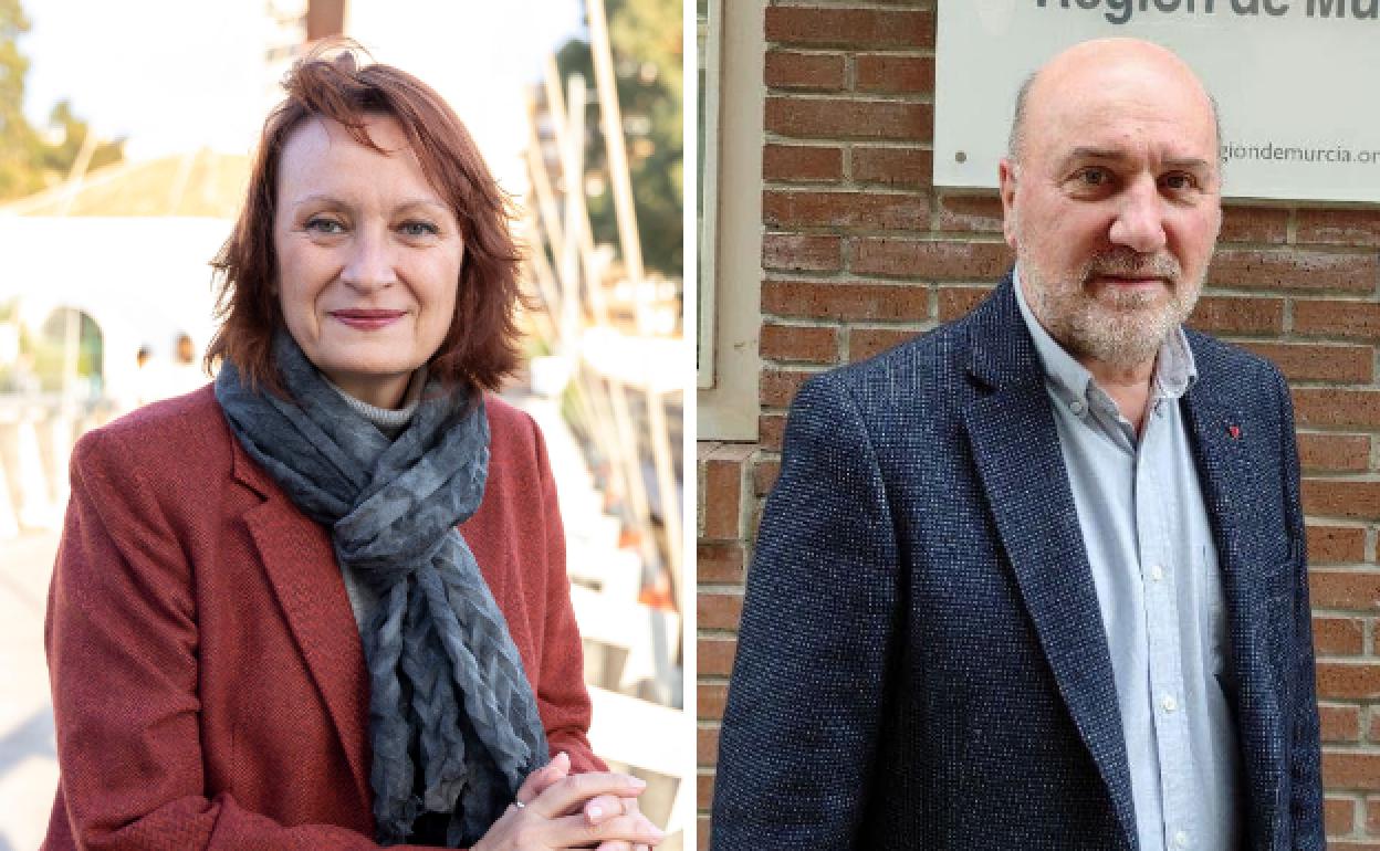 María Marín y José Luis Álvarez-Castellanos. 