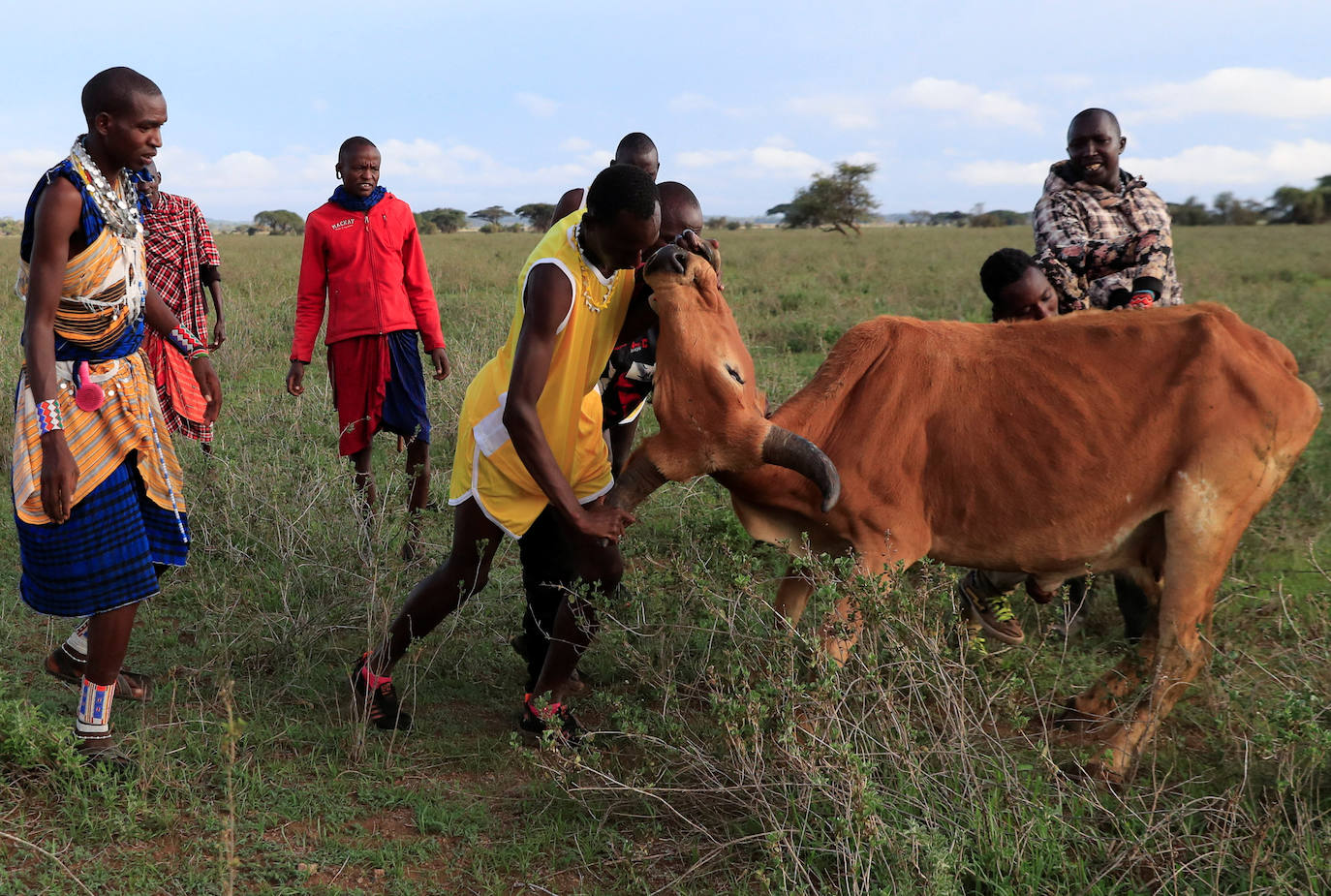 Fotos: Olimpiadas Masái en Kenia