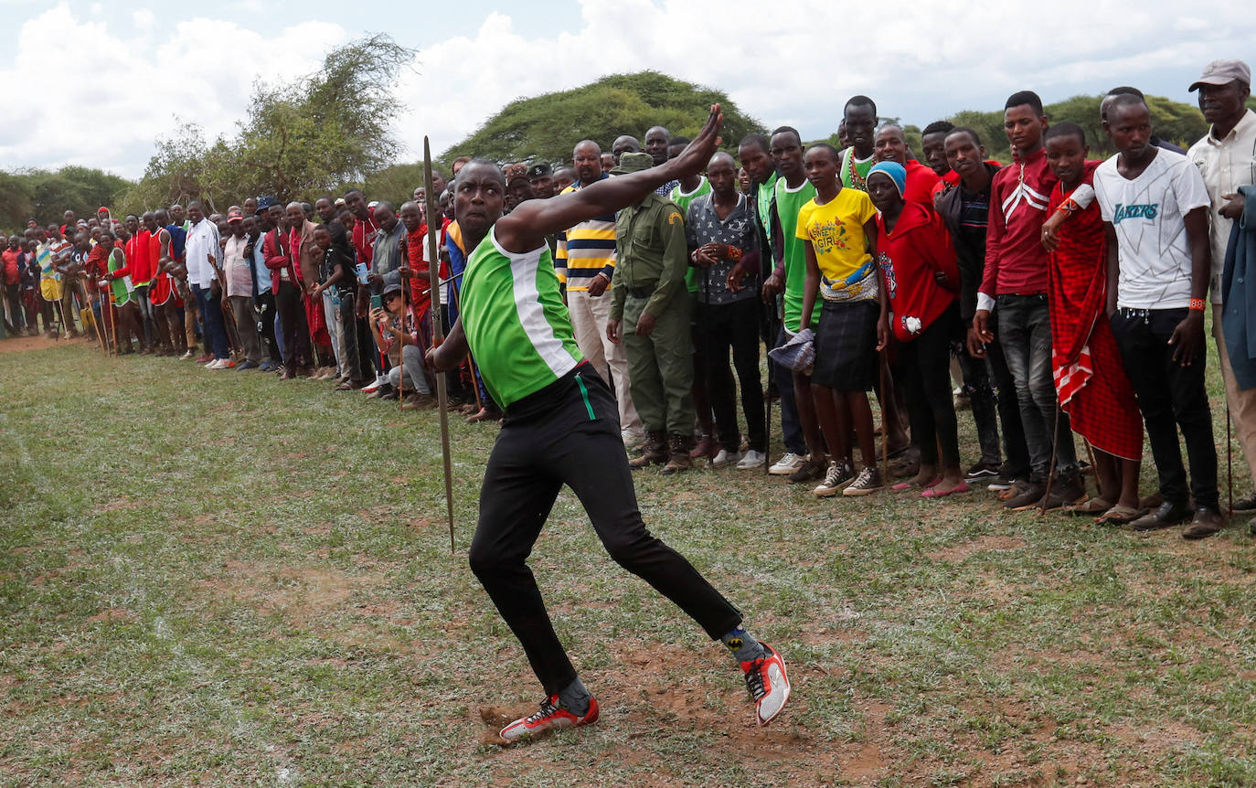 Fotos: Olimpiadas Masái en Kenia