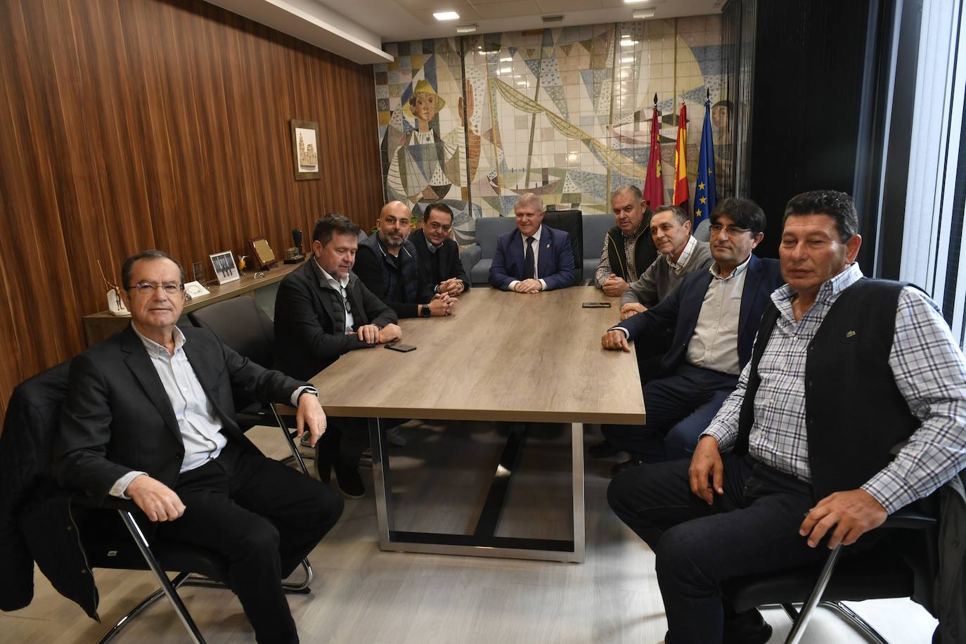 Fotos: Protesta en defensa del Trasvase Tajo-Segura, en imágenes