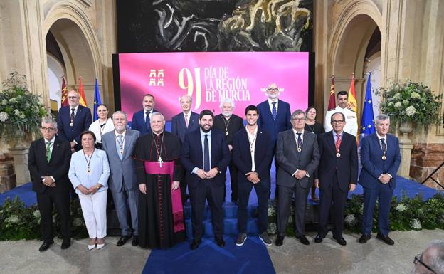 Acto institucional del Día de la Región de este año. 