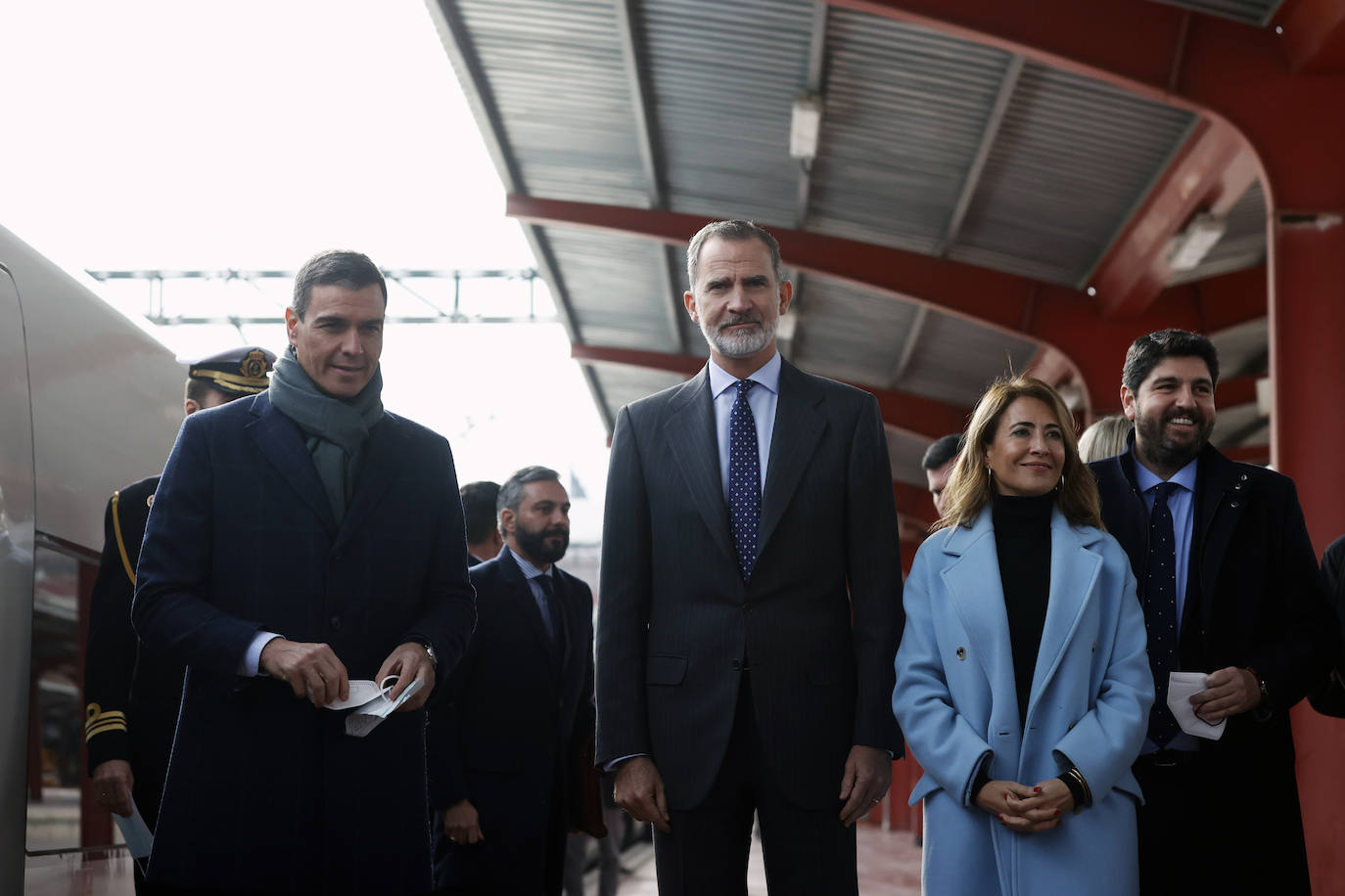 Fotos: Así fue el primer viaje del AVE hacia Murcia