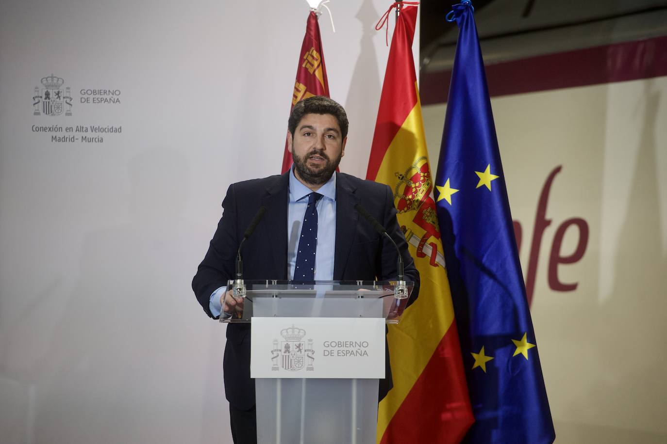 Fotos: Acto de inauguración del AVE Madrid-Murcia