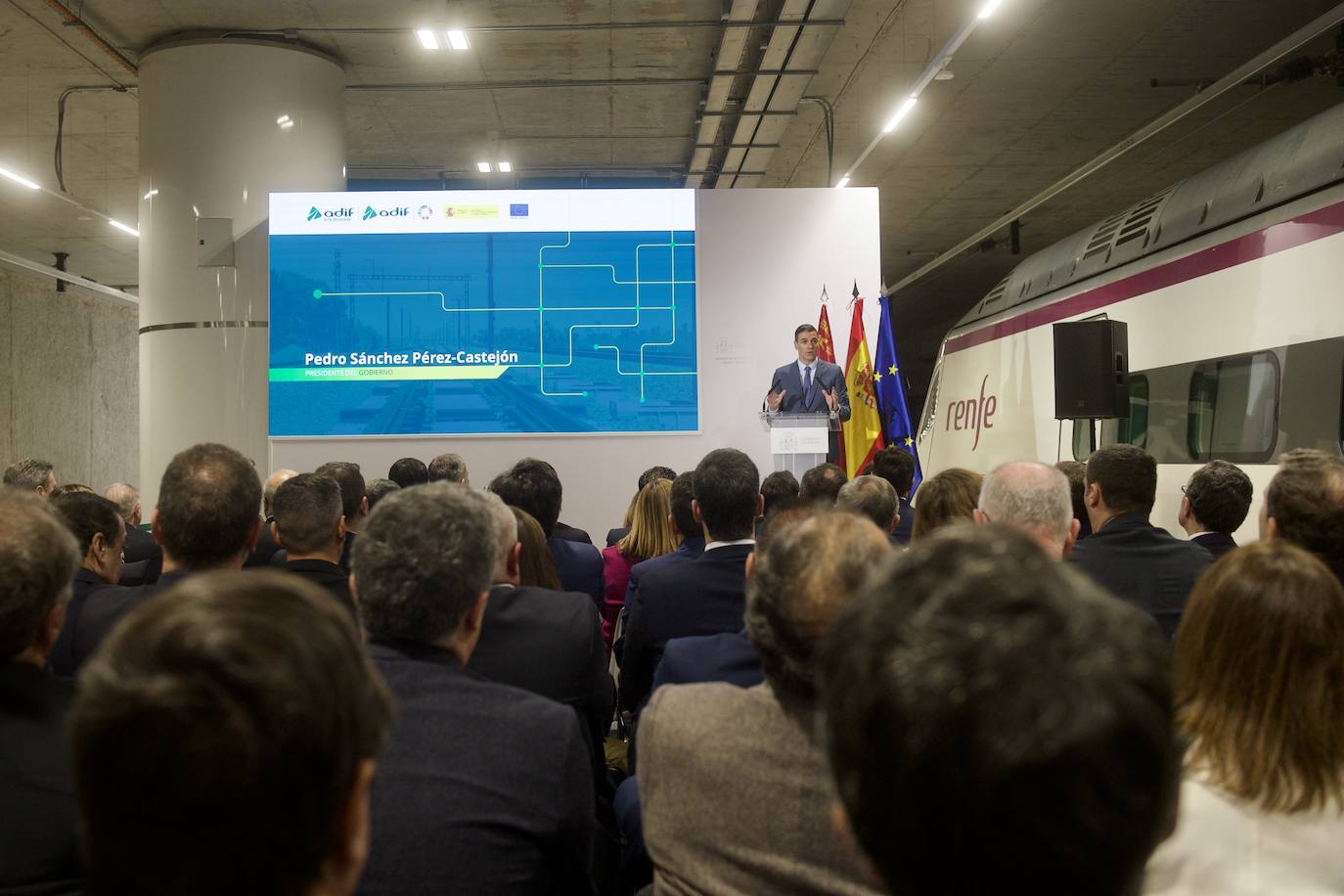 Fotos: Acto de inauguración del AVE Madrid-Murcia